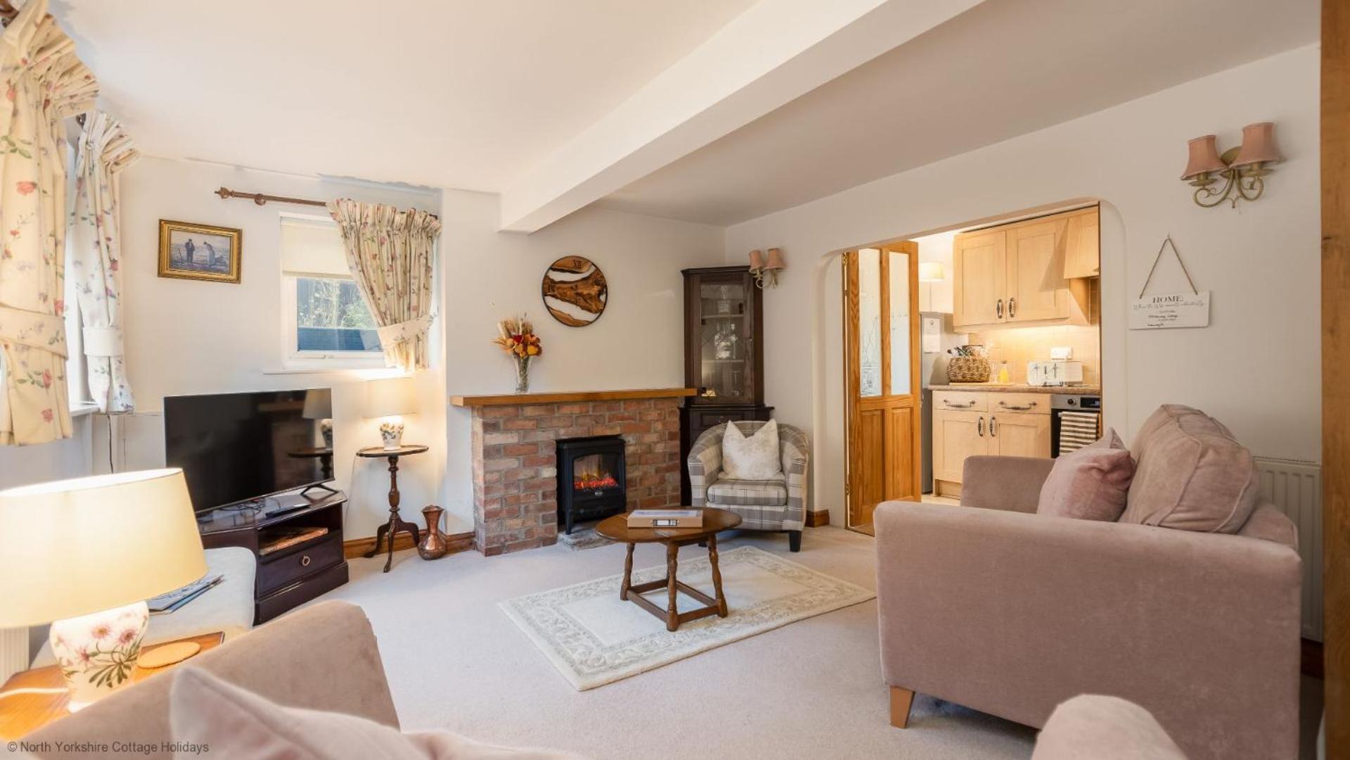 Picturesque Stone Cottage In The Heart Of North Yorkshire Village - Hideaway Cottage Exteriör bild