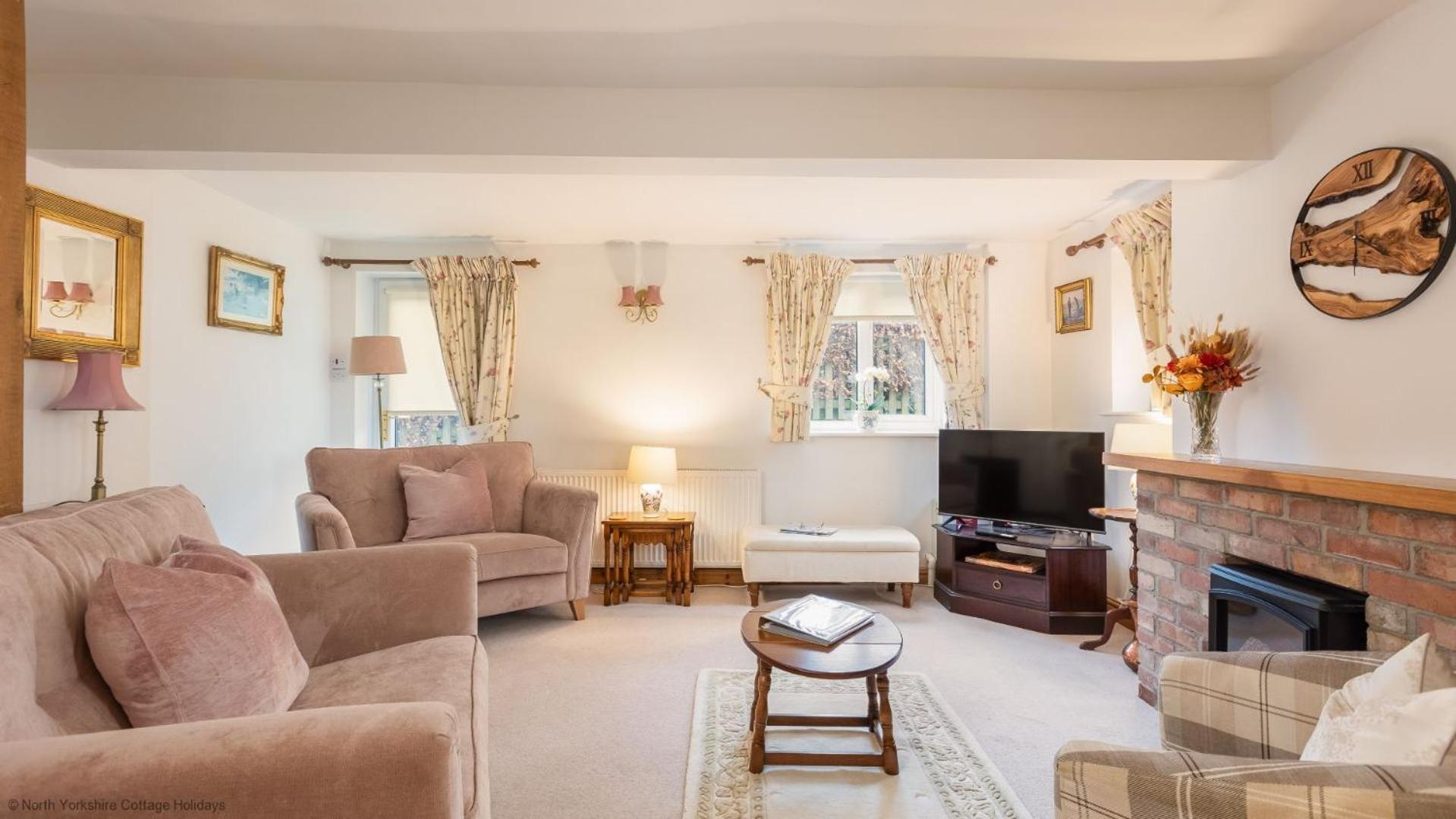 Picturesque Stone Cottage In The Heart Of North Yorkshire Village - Hideaway Cottage Exteriör bild